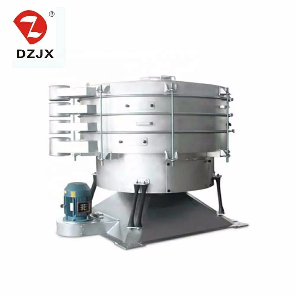 DZJX Flexible Rotary Tumbler Screen For Sieving Granular Material Charcoal Powder Swing Rotary Tumbler Vibration Sieve
