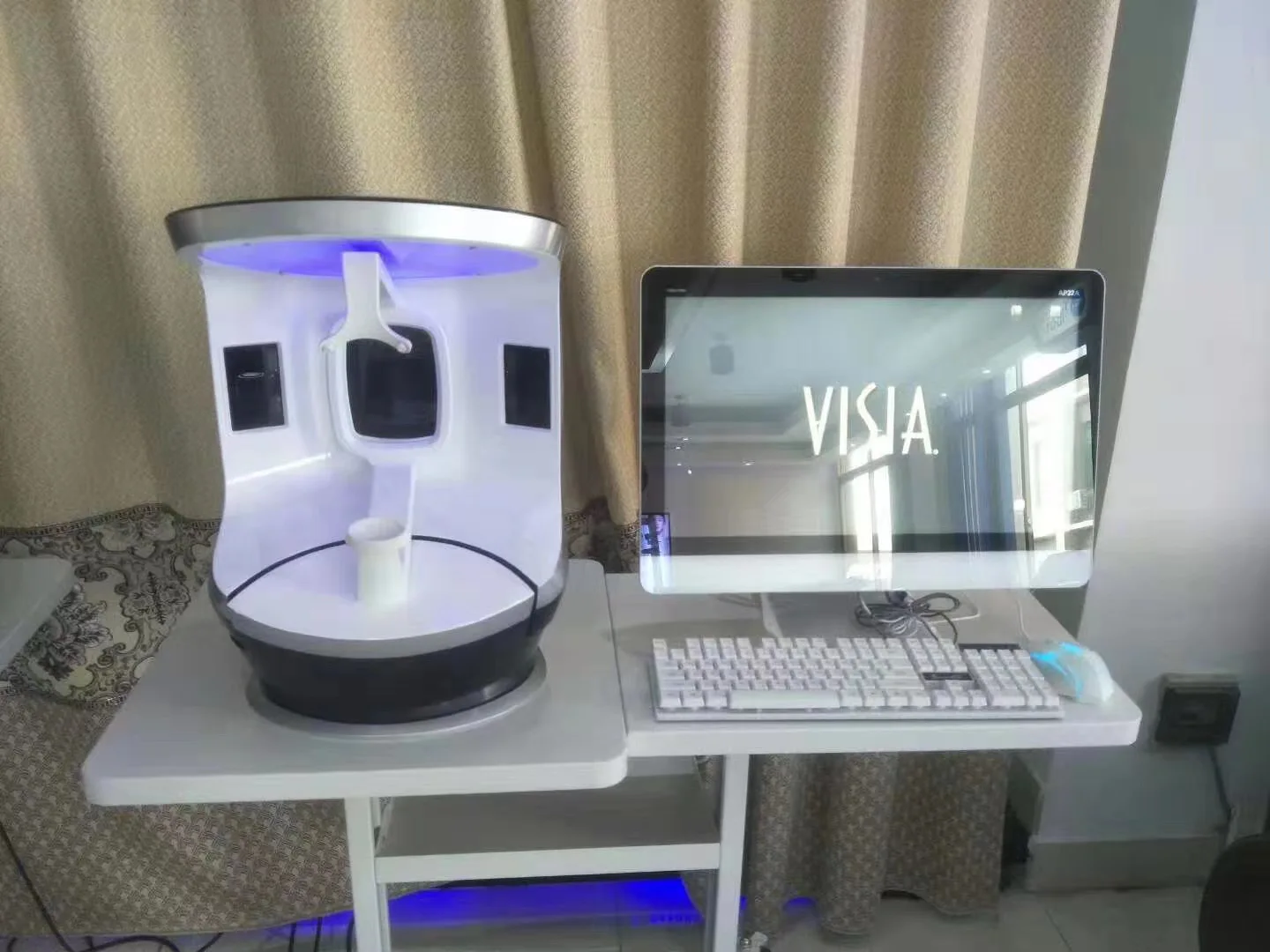 High quality Newest 7th generation Visia skin analyzer system skin scan 3D Digital Skin Scanner Facial Analyser Machine V7