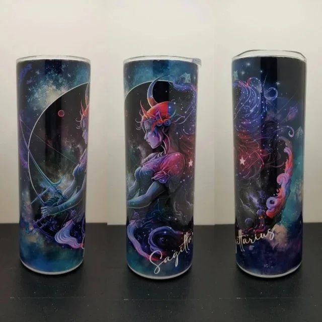 Us Wholesale 20oz Stainless Steel Sublimation Blank Sublimation Tumbler Cups With Lid Skinny Straight Tumbler With Plastic Straw