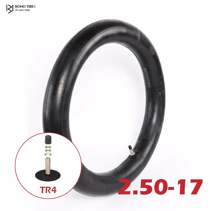 2,50-17 250-17 бутиловая внутренняя трубка для мотоцикла