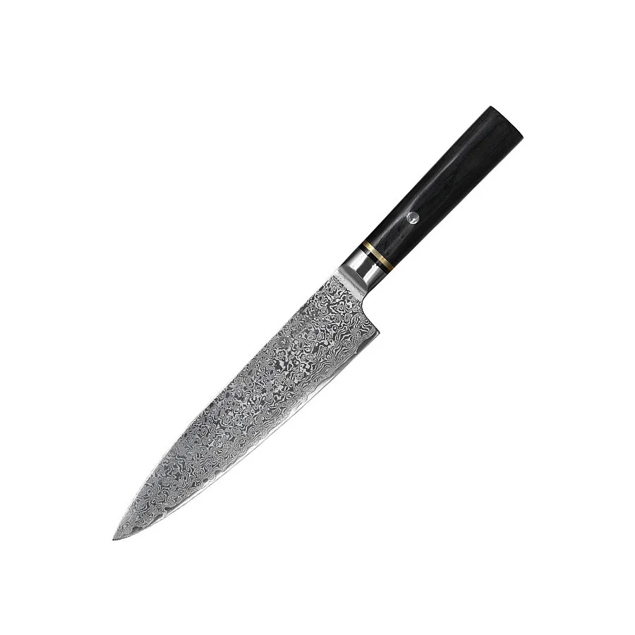 Super Sharp 5 Pieces Damascus Steel Pakka wood handle 67-Layer knife Professional Kitchen Knives Set with Boxes
