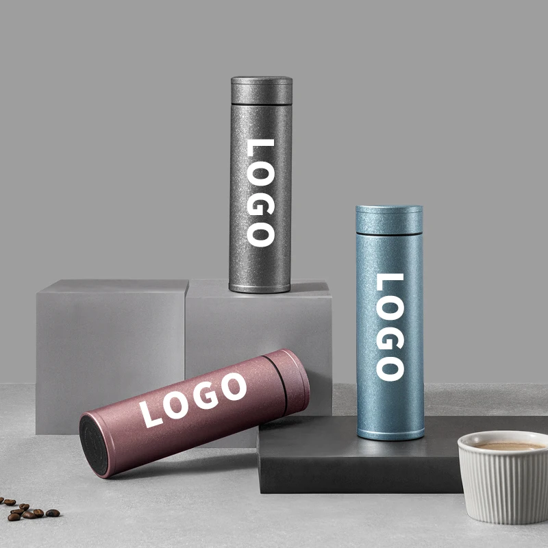 IMOGY 100% Titanium Smart Temperature Display Water Bottle Wholesale Tumbler Logo Cold Hot Thermal Insulation Flasks Vacuum Cup