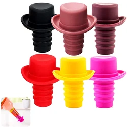 Anti-Volatile Reusable Eco-friendly Silicone Wine Bottle Stopper For Home Hotel Bar
