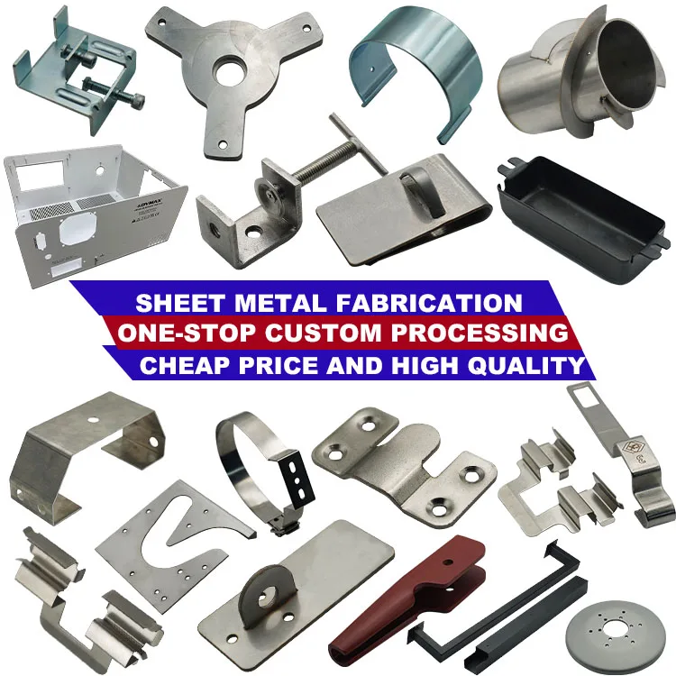 Metal Stamping Kit Precision Custom Stainless Steel Sheet Stamping Parts Enclosure Manufacturer Sheet Metal Fabrication Service