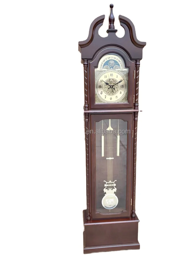 factory outlet antique style old grandfather clock wooden pendulum floor stand clocks