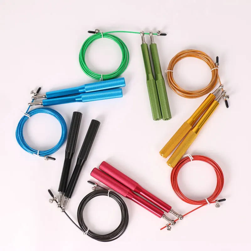 
Skipping Jump Ropes Home Sports Products Fitness Equipment Multicolor Wire speed jumping rope aluminium 