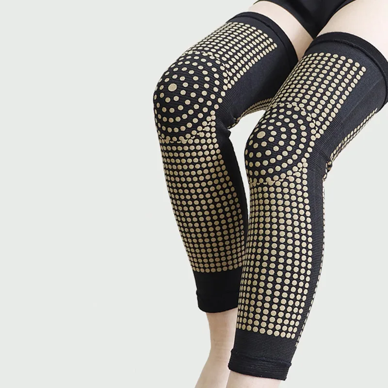 kneelet ventilate Old men and women with joint pain and velvet knee pads for work Winter self-heating knee guard