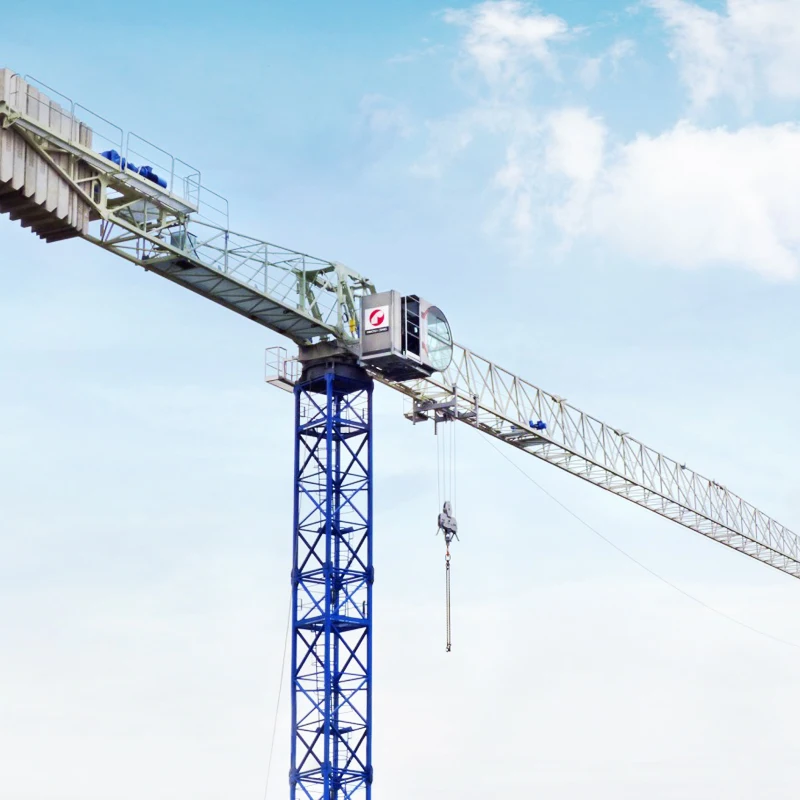 16T Luffing лидер продаж башенный кран цена мачтовой секции
