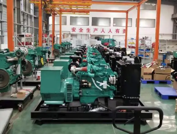  China factory 60kW natural gas generator set biogas 75kVA for