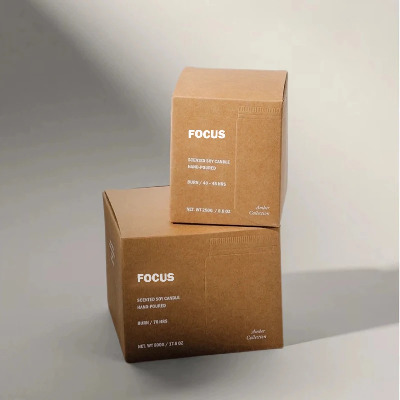 High Quality Foldable Luxury Paper Card Skincare Packaging Reverse Tuck End Cosmetic Lotion Essential Oil Serum Box