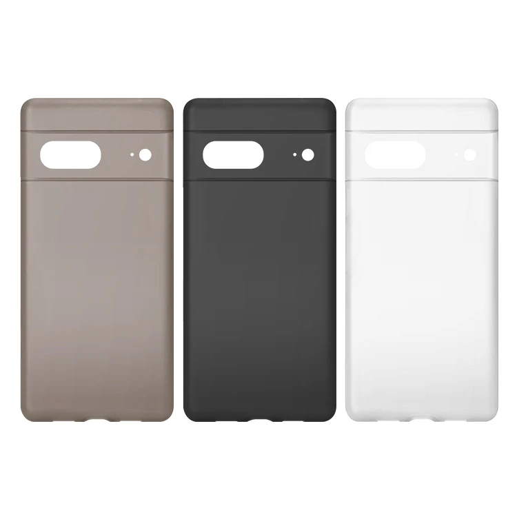 Twins Metal Super Slim Phone Case For Google Pixel 6 7 8 Pro Anti scratch Frosted For Pixel 9 Pro Matte Case