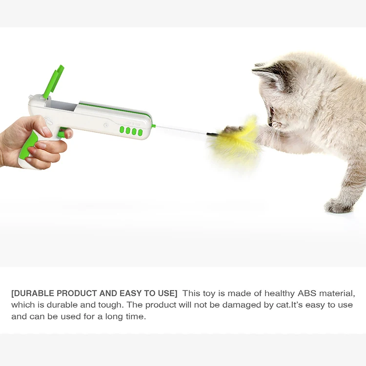 
High-quality owner and pet interaction cat funny gun toy 