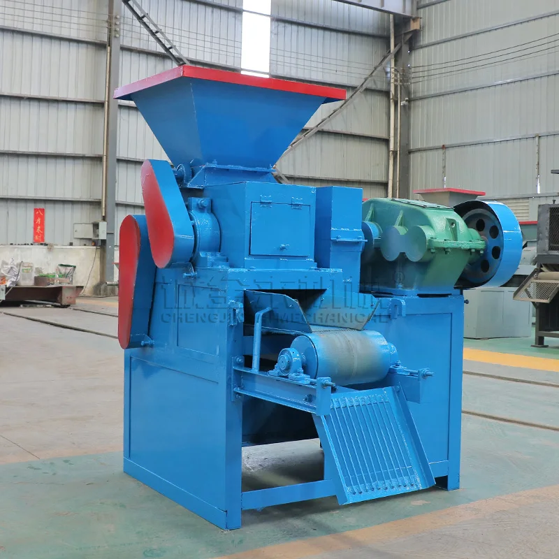 Large Scale Charcoal Producing Machine Charcoal Powder Briquetting Ball Machine Briquette Machine Making Automatic