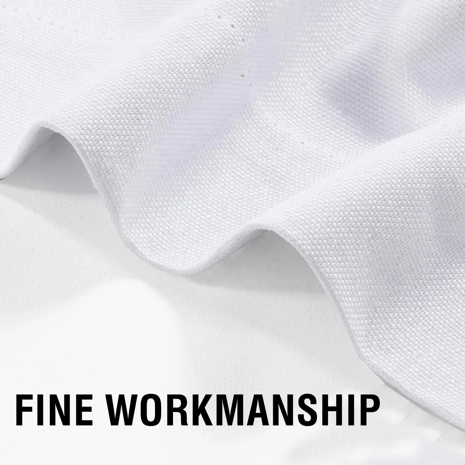 Современные теплоизолированные белые однотонные занавески из льна для отеля и гостиной