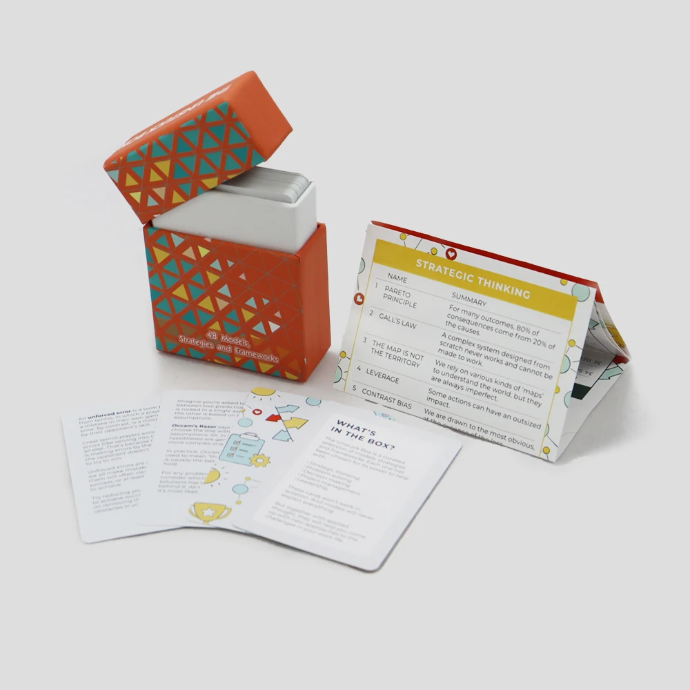 customization high quality adult question card game printed fun icebreaker questions trust building cards games