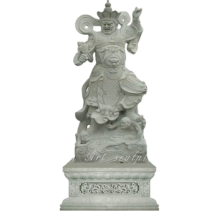 Garden Buddha Statue Famous Stone Four King sculpture of Chinese Fairy story