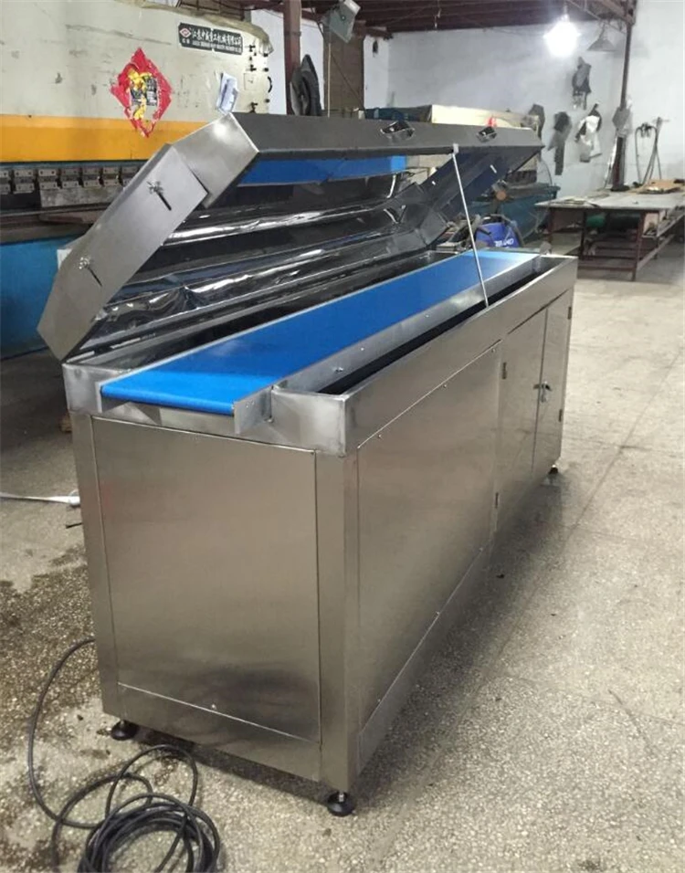 2023 table top mini chocolate enrobing coating machine small chocolate making line for bar wafers biscuit production
