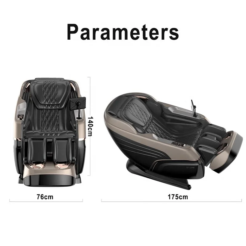 2022 New Design 4D Factory Supply Electric Zero Gravity Full Body Massager Chair with OEM&ODM Manufacturer Wholesale