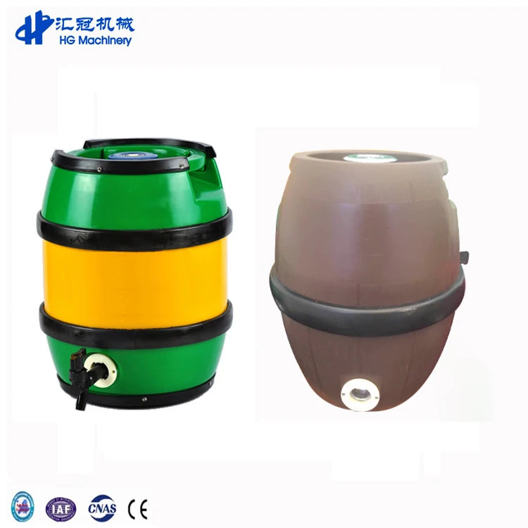 High-Durability Mini Keg Beer Dispens Plastic Keg Beer Containers