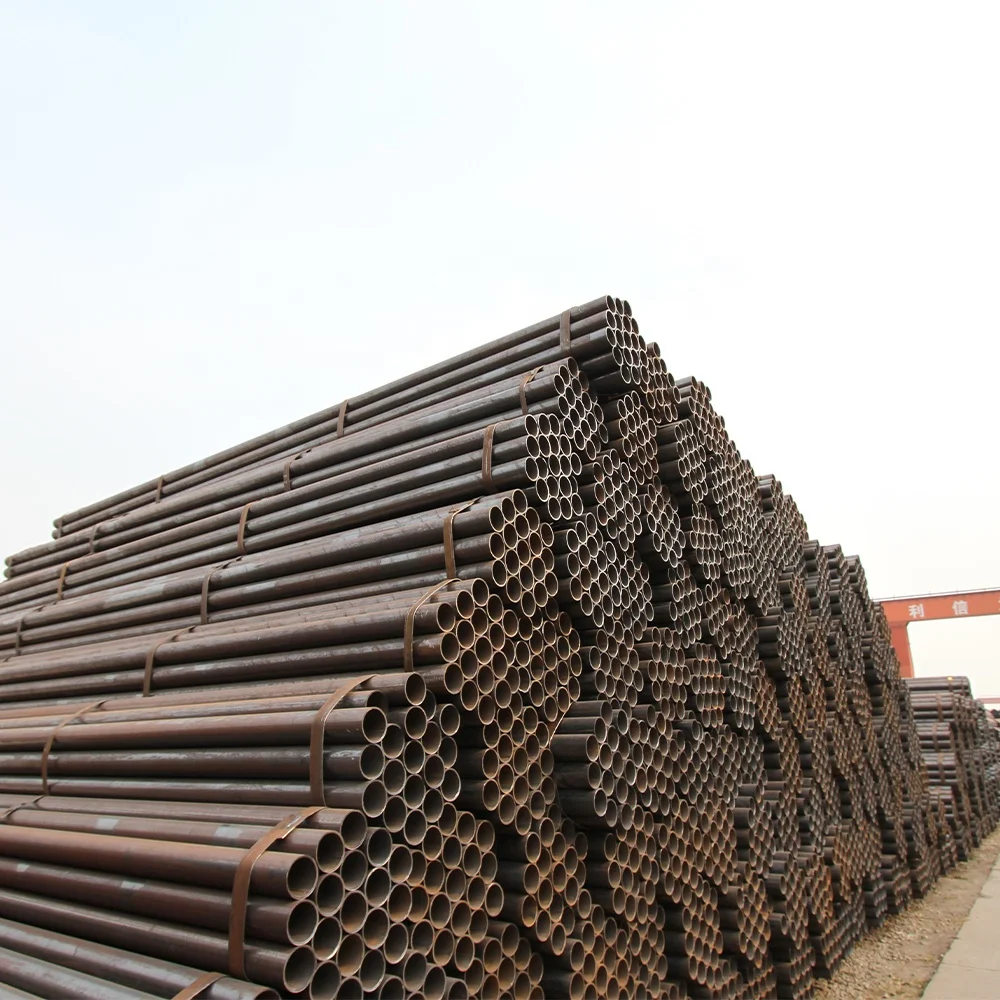 China Goods Wholesale High Precision Black Firm Special ASME Seamless Black Steel Pipes Tube