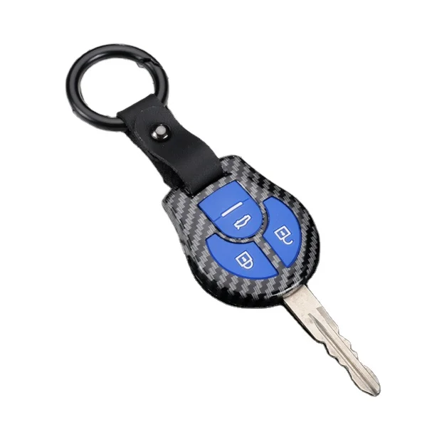 Plastic car key shell double protection silicone car key cover for NISSAN Tiida, Jinke ,Qashqai , X-trail ,Loulan, Patrol