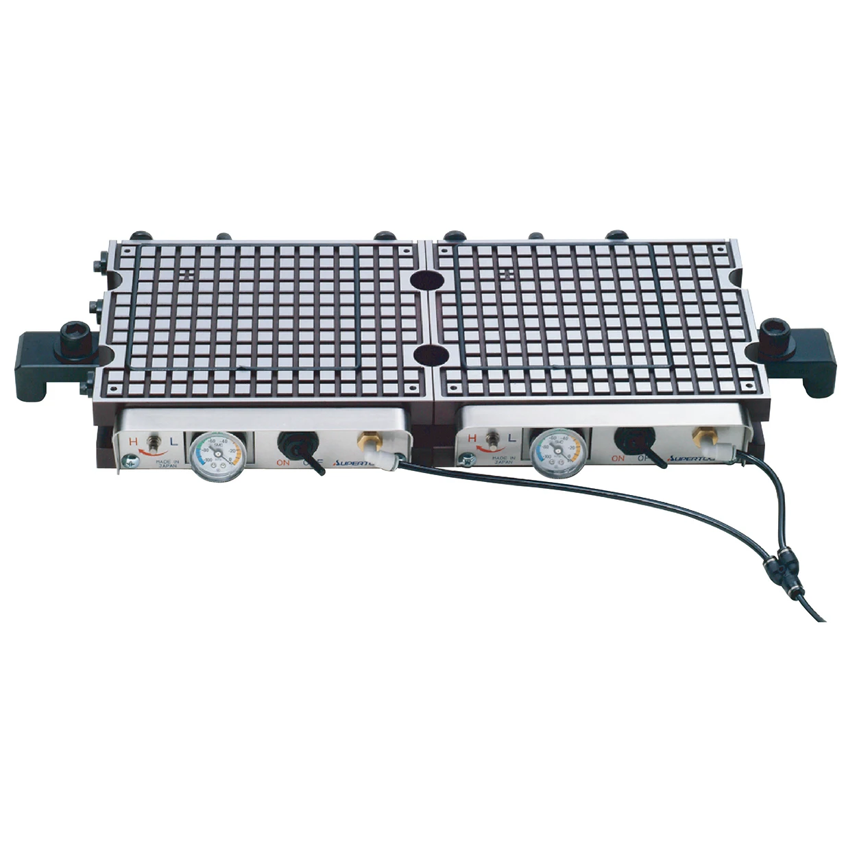 
Air Compressor driven Vacuum Chuck with Easy Maintenance by Opening Front Panel 