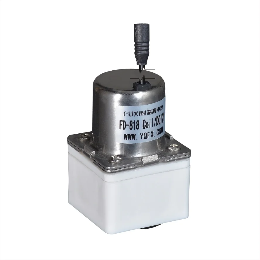 Zhejiang Fuxin с источником питания от постоянного тока 6 в 9V 12V электромагнитный клапан фиксацией электро-гидравлический катушки низкого давления промывочный управления