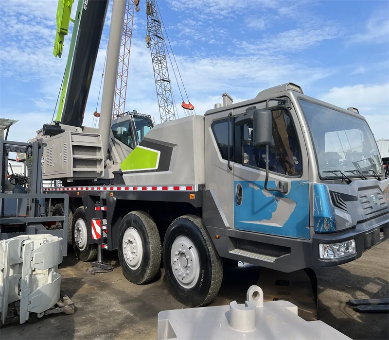 Высокое качество ZOOMLION ZTC1000V 100 тонн Подержанный автокран вездеходный кран