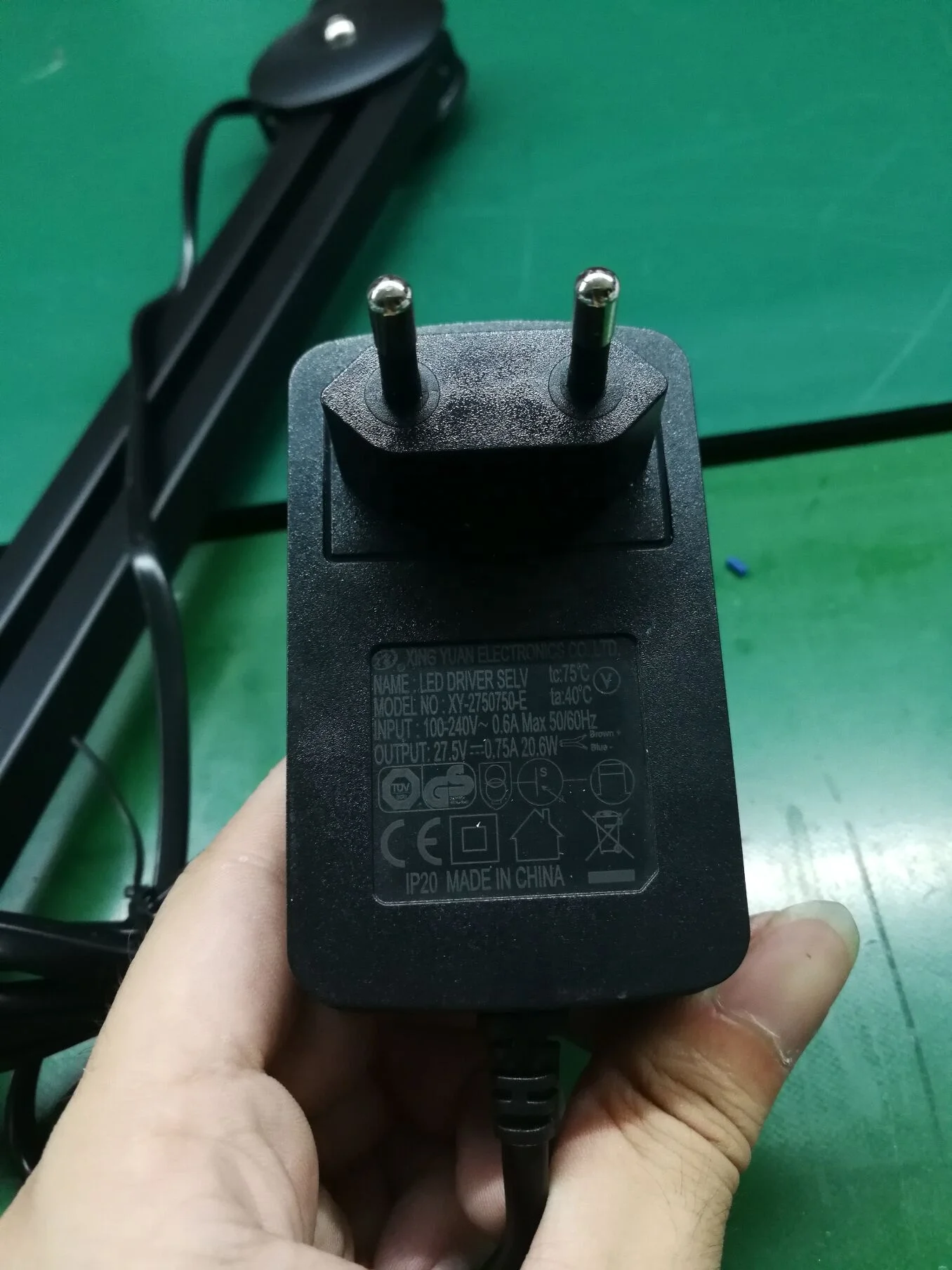 9501LED безопасное оборудование ESD Рабочий стол SMD светильники рабочие и контрольные огни с регулятором