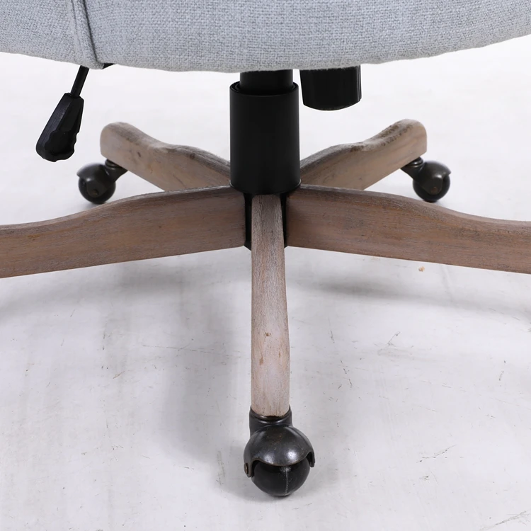 Anji Kasei Design Homeland Comfortable Ksf25039 Antique Grey Fabric Modern Accent Reading Furniture Living Room Chair