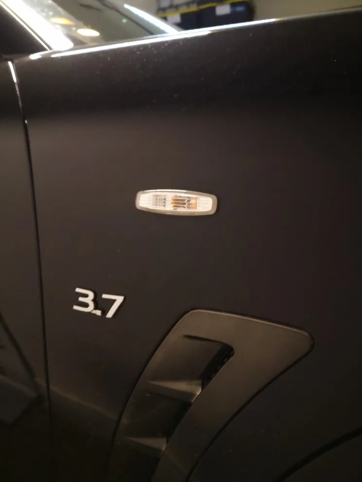 Ailead E4 DOT SAE 2Pcs SMD Front LED Side Fender Marker Bumper Lamp For Infiniti G37 M35 M45 Q40 Q60 Q70 For Nissan Murano