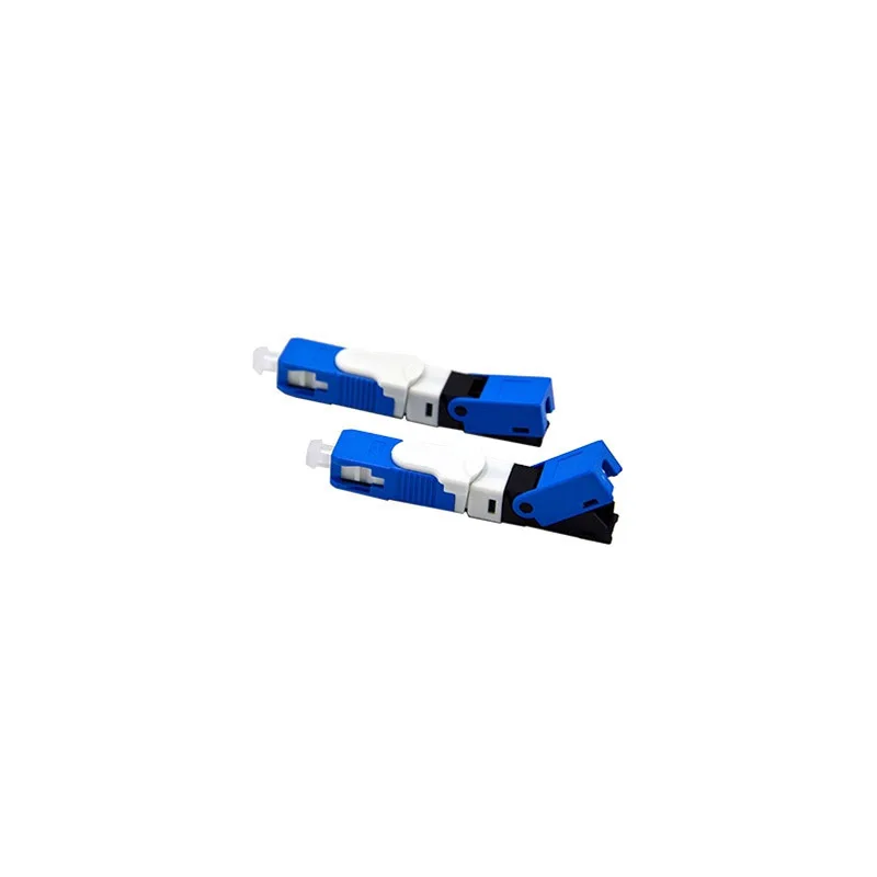 0.3dB sc apc sc upc fiber optic equipment sx fast connector for drop cable sc lc fc st ftth quick connector assembly connector