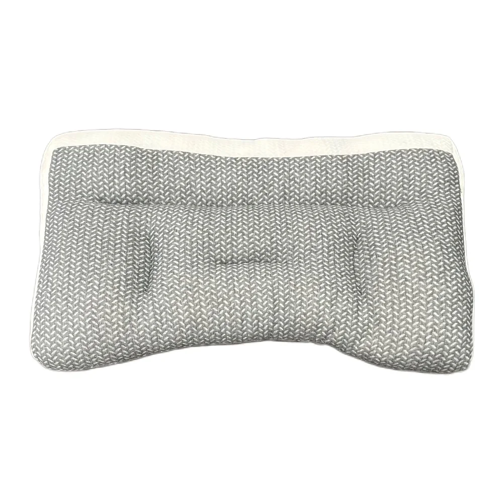 Soybean Mix Polyester Fiber Cervical Pillow Neck Pain Relieve for Bed Sleeping Support