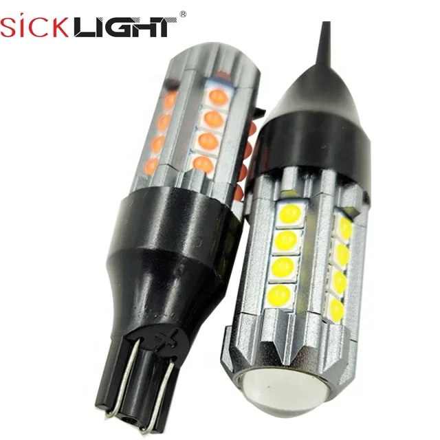 T15 STROBE INTERIOR LED RED COLOR T10 1157 7443 AUTO LED BULB 6V 12V 5W HIGH POWER T15 FLASHING LED  WHOLESELLING