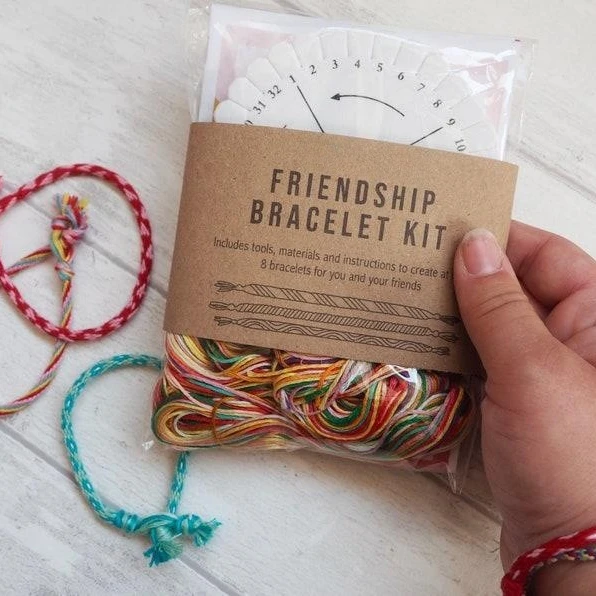 Girls DIY Bracelet Making Kit Jewellery Making Kit Arts for Kids Friendship Craft Kit for 5-12 Years Old Kid Girls toys gift