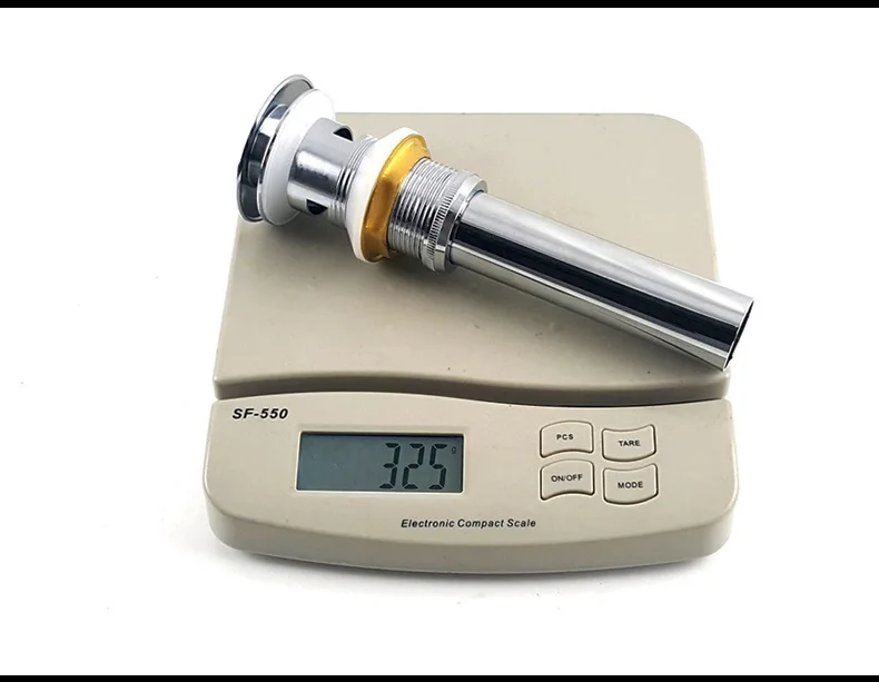 Bathroom Brass Pop Up Click Clack Sink Drainer Waste Kits Drain Stopper