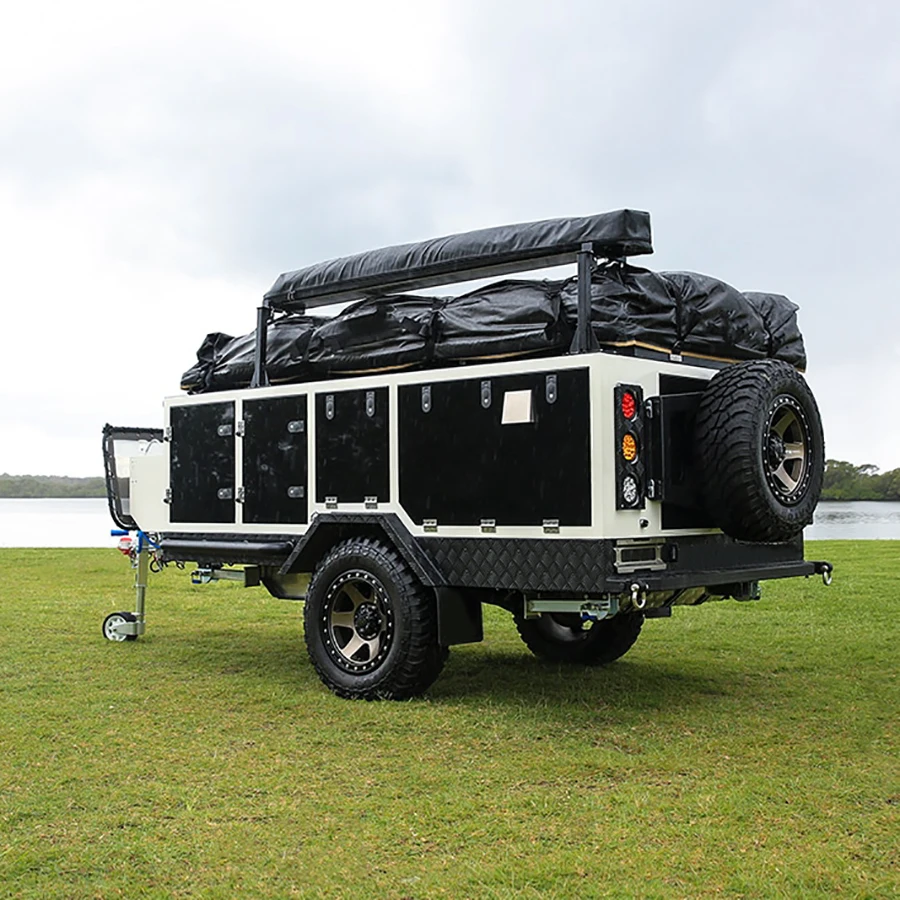 2021 Ecocampor Mini Independent Suspension Off Road Camper Trailer with Bathroom for Sale