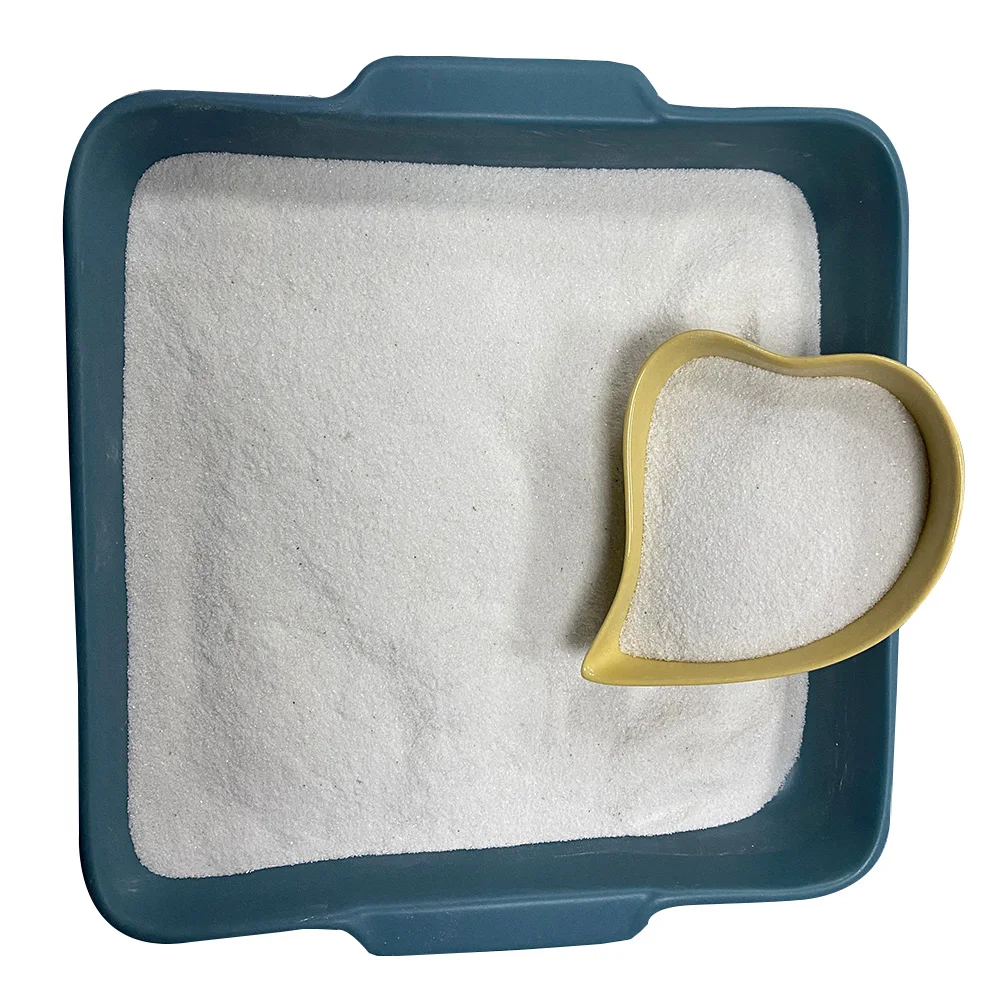 Производство высокой чистоты промышленного и низкая цена Безопасный тонкой Белоснежка песок