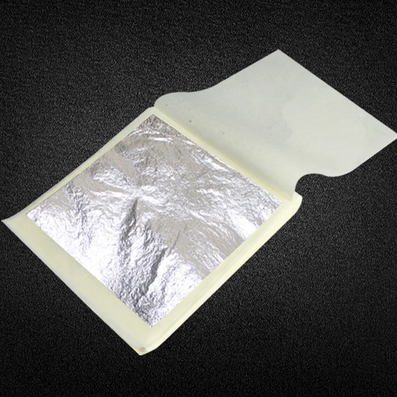11*11cm pure silver transfer foil leaf genuine silver leaf sheets