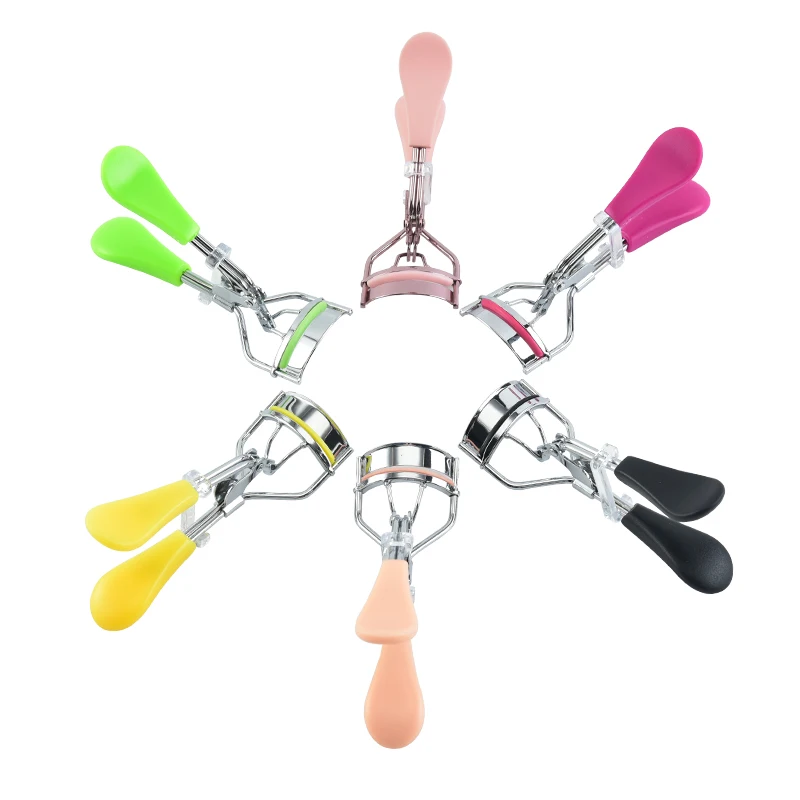 Wholesale Magnetic Eyelash Curler False Eyelashes Magnetic Curler  Makeup Beauty Tools Silicone Pad Free Eyelash Curler