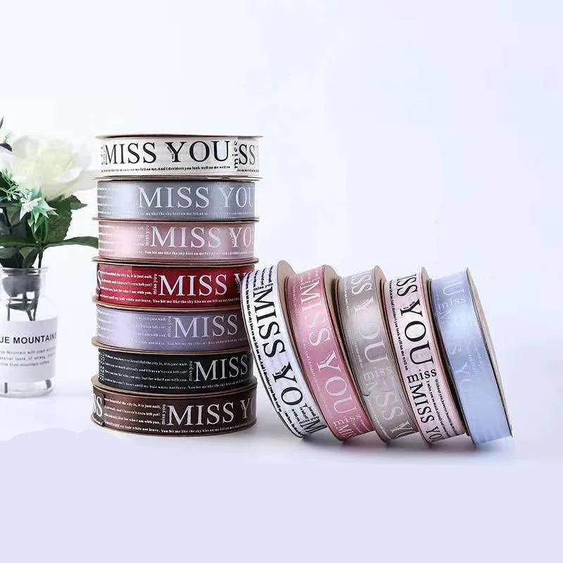 Custom Plaid Ribbon Satin 5-38mm 196 Colors Rolls Webbing Wholesale  polyester decorative ribbon