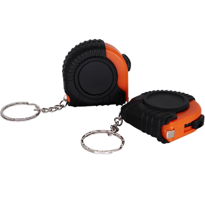 Custom Key Chain Mini Measure Tape for Body Measuring Stable Slide Lock