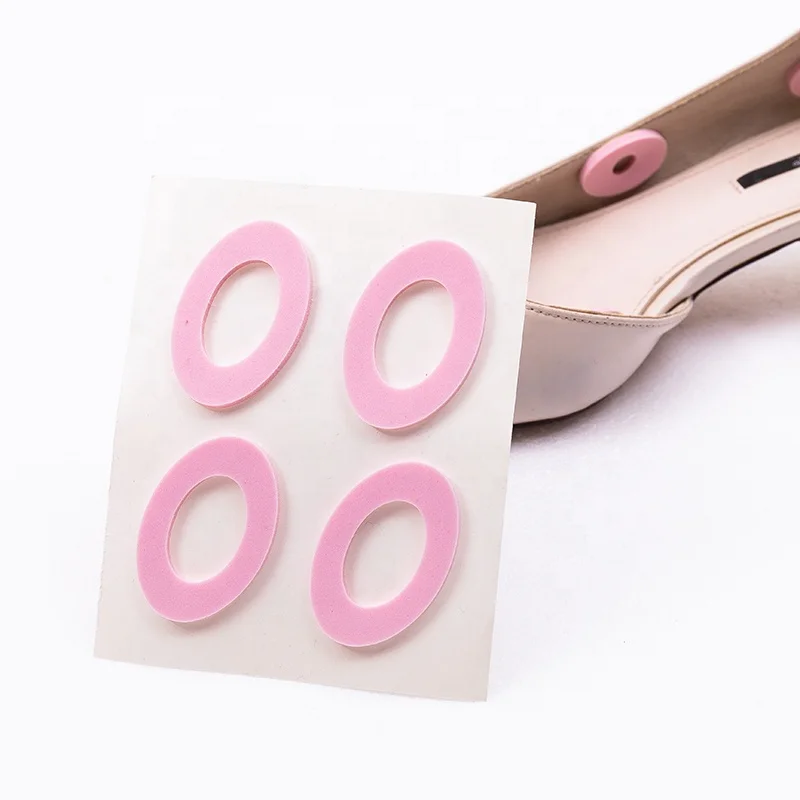 Tape Latex Adhesive Pads Heel Stickers Blister Prevention Anti-wear Heel Pads for Feet Fabric Padding
