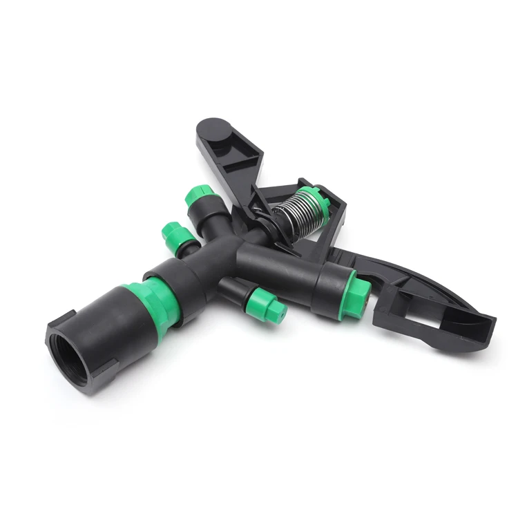 Agriculture Garden Irrigation Plastic Impact 4 Way Sprinkler Equipment System