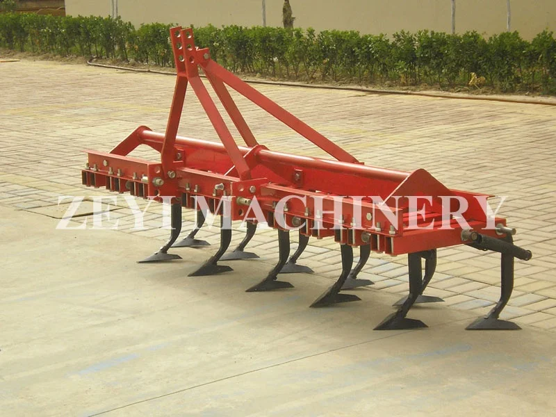 wholesaler in China 50-80 HP Diesel 3 Point Linkage V Type 11 Tine Cultivator