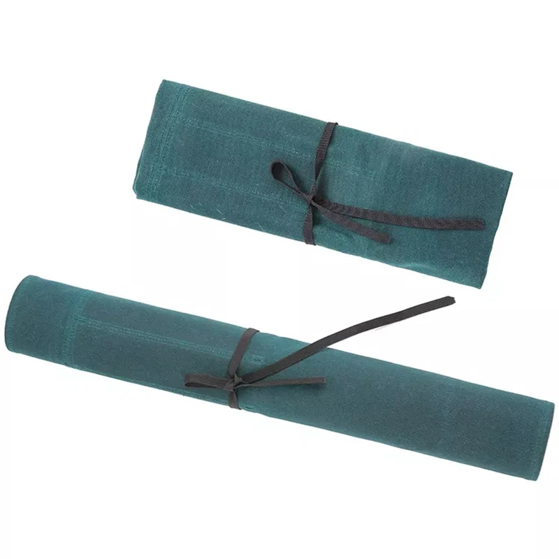 Hot Sale Knife Chef Set Work Safety Tool Bag Manufacturer Waxed Canvas Chef Knife Roll Bag
