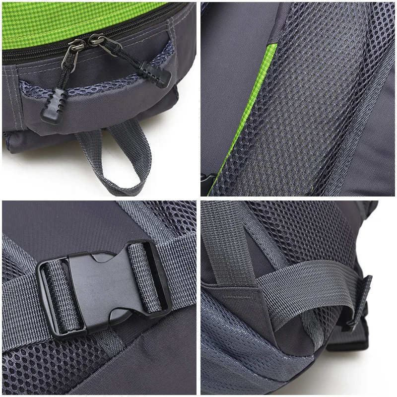 45l waterproof sport Travel bagpack Daily Leisure ultralight foldable yellow backpacks Hiking rucksacks