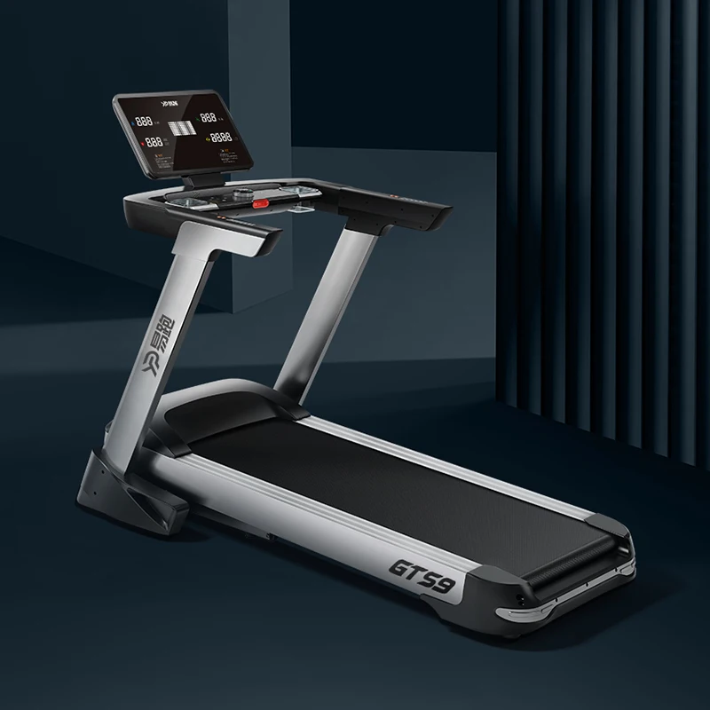 YPOO semi-commercial treadmill gts9 fitness equipment  running machine factory new good electric treadmill with YPOOFIT