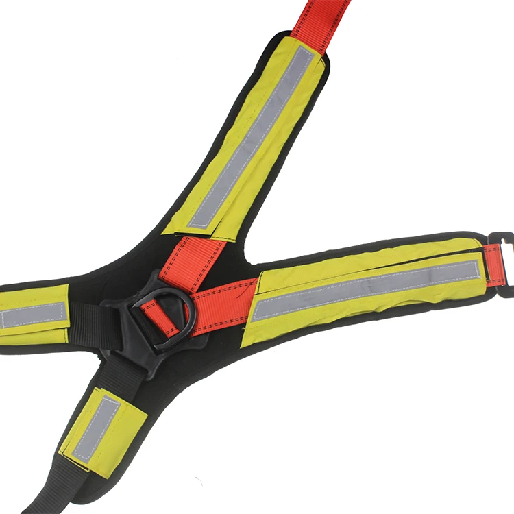 High Strength 45mm Polyester Webbing Belt D-Ring Full Body Safety Harness Fall Arrester for Tree Climbing Rescue Applications