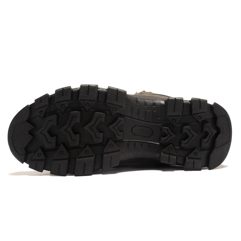 New Invention 2019 Anti Slip Hiking Men Winter Shoes Boots For Men Leather